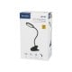 LB-20 LED stalinė lempa su segtuku, juoda