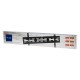LCD televizoriaus laikiklis HQ 32"-65" BLACK
