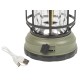 LED camping flashlight USB-C 9W green