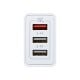 Wall charger USBx2 socket + USB QC 30W