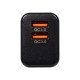 Wall charger USBx2 QC socket 36W