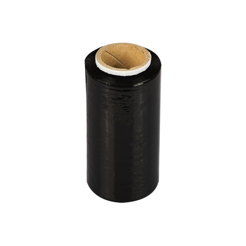 Mini juoda tampri plėvelė 100 mm Fi 30 0.2 kg plotis 10 cm - storis 23 um Mini juoda tampri plėvelė 100 mm Fi 30 0.2 kg plotis 10 cm - storis 23 um