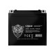 Motorcycle battery 12V 9Ah XTREME right +