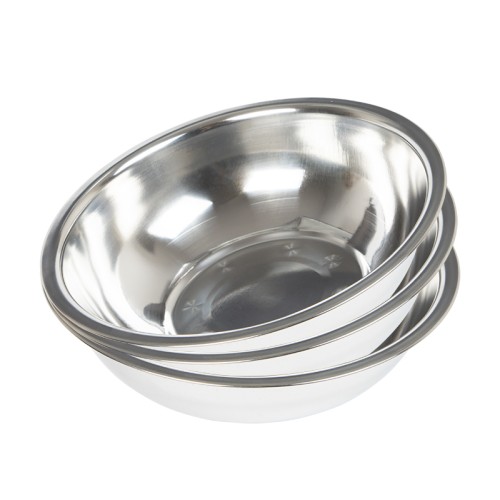 Nerūdijančio plieno virtuviniai dubenys, 3 vnt., 28 cm` Nerūdijančio plieno virtuviniai dubenys, 3 vnt., 28 cm`