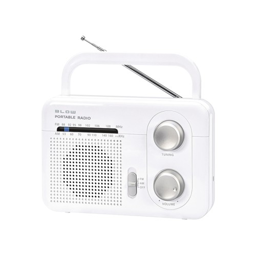 Portable analog AM/FM radio BLOW RA1` Portable analog AM/FM radio BLOW RA1`