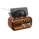 Portable analog AM/FM radio BT BLOW RA16 solar