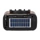 Portable analog AM/FM radio BT BLOW RA16 solar