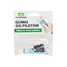 Adhesive rubber pads for remote controls