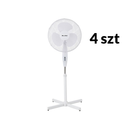 Pastatomas ventiliatorius 16"/40cm 55W BALTA pakuotė Pastatomas ventiliatorius 16"/40cm 55W BALTA pakuotė