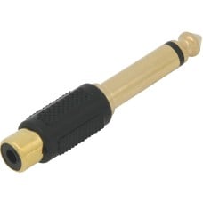 Perėjimas: 6.3-RCA GOLD JACK PLUG