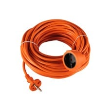 PR-160 tinklo ilgintuvas 1 lizdas be įžeminimo 50m oranžinis 2x1.5mm