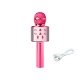 PRM402 BLOW rožinis karaokės mikrofonas