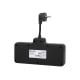 PS-310 skirstytuvas, 3 lizdai + 2xUSB + 2xUSB-C, 0.1 m, juodas, 3x1 mm prailginimo laidas