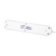 PS-320 3 lizdų 3xUSB tinklo ilgintuvas 2m baltas 2x1mm