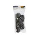 PS-320 3 lizdų 3xUSB tinklo ilgintuvas 2m juodas 2x1mm