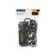 PS-330S 3 lizdų tinklo ilgintuvas 4xUSB 1xUSB-C 3m juodas 2x1mm