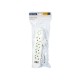 PS-430 4-Socket Power Extension Cord 3xUSB 3m White 2x1mm