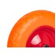 Ratas 40 cm karučio vežimėliui 400x98 4.00/8 ORANŽINIS