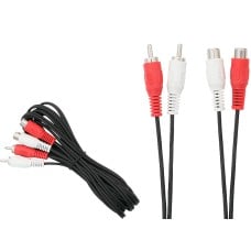 Kabelis 2x RCA - 2x RCA 3m