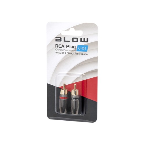 RCA kištukas CH61 profesionalus skersmuo 6 mm RCA kištukas CH61 profesionalus skersmuo 6 mm