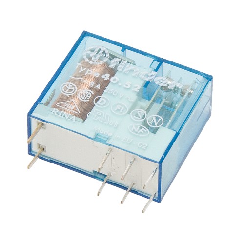 Relė F40.52.9.012 FINDER 8A 12V Relė F40.52.9.012 FINDER 8A 12V