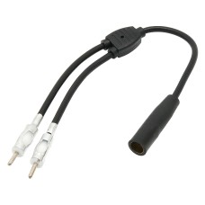 Automobilio antenos adapterio skirstytuvas 2x kištukas-DIN