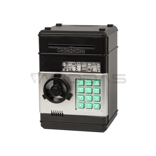 Safe box with electronic lock SB-06 black  Safe box with electronic lock SB-06 black