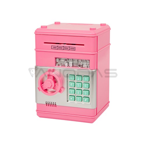 Safe box with electronic lock SB-06 pink  Safe box with electronic lock SB-06 pink