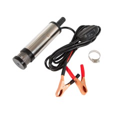 Electric fuel pump silver 12V