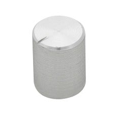 Knob pot silver diameter 10mm