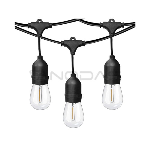 Garden garland bulbs 12 LED 230V GS-02  Garden garland bulbs 12 LED 230V GS-02