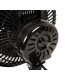 Stalinis ventiliatorius 6"/15cm Clip 25W 2in1 BLACK