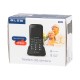Telefonas senjorams BLOW Black su S18D stovu