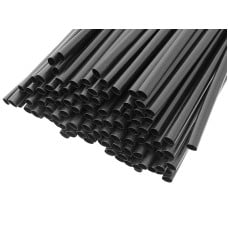 Thermal tube 19/9.5 black 1m