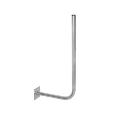 Anti-mesh curved wall bracket L300/550mm