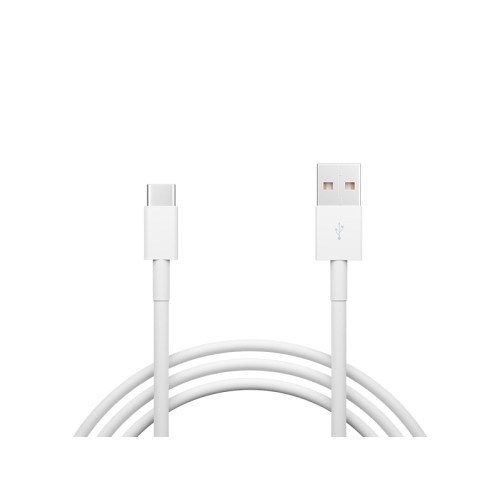 USB 2.0 A - USB-C jungtis 1.5 m, balta USB 2.0 A - USB-C jungtis 1.5 m, balta
