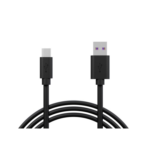 USB 3.0 A - USB-C 1 m juoda jungtis USB 3.0 A - USB-C 1 m juoda jungtis