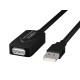 USB A - A jungtis 1.0 m kištukas-lizdas su IC pakabuko prailginimo laidu USB A - A jungtis 1.0 m kištukas-lizdas su IC pakabuko prailginimo laidu