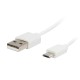 USB A - micro B jungtis 0.3 m, juoda USB A - micro B jungtis 0.3 m, juoda