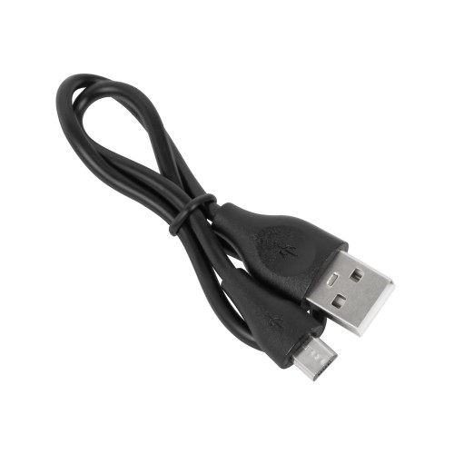 USB A - micro B jungtis 0.3 m, juoda USB A - micro B jungtis 0.3 m, juoda