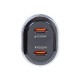 Car charger USB-Cx2 socket 50W G50A