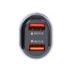Car charger USBx2 socket 36W G36C