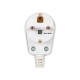 WT-16 PR plug, angled white