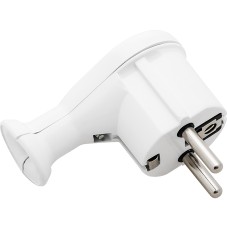 WT-50 angular white plug