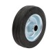 100mm rubber wheel, load capacity 70 kg 4000 - 100x30