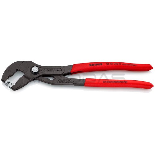 250mm KNIPEX hose clamp pliers for opening and closing Click clamps 250mm KNIPEX hose clamp pliers for opening and closing Click clamps
