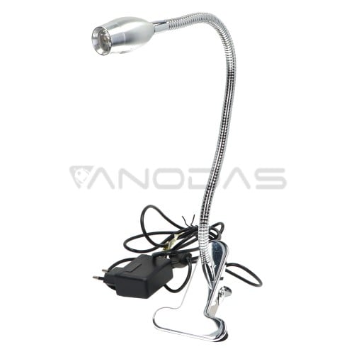 3W LED machine lamp with clip, 24V power supply  3W LED machine lamp with clip, 24V power supply