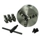 3-jaw lathe chuck 130mm, cast iron, self-centering K11-130