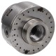 4-jaw lathe chuck 100mm self-centering for wood lathes, M33x3.5 mount