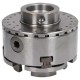 4-jaw lathe chuck 125mm self-centering for wood lathes, M33x3.5 mount